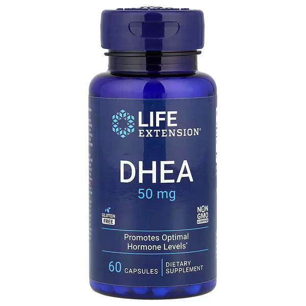 Life extension- DHEA 50mg 60 cápsulas