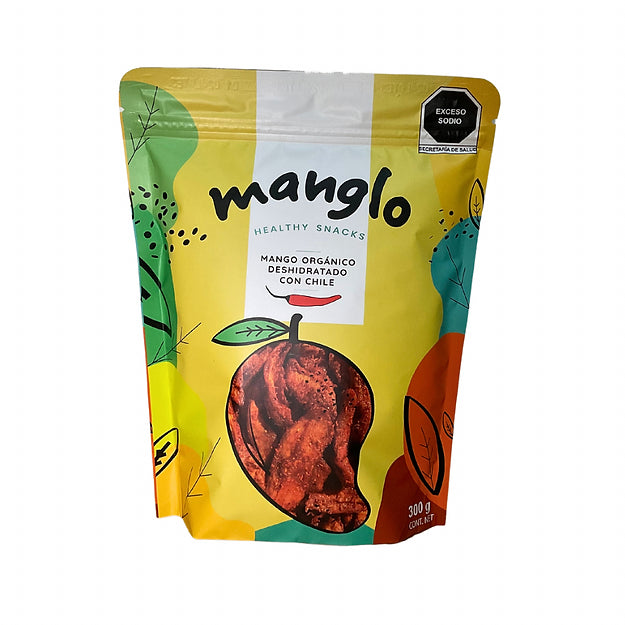 Manglo- Mango orgánico deshidratado enchilado