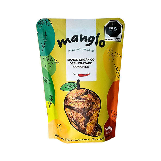 Manglo- Mango orgánico deshidratado enchilado