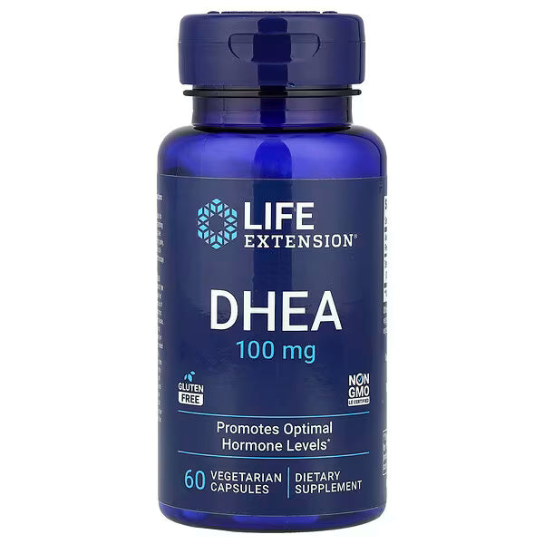 Life extension- DHEA 100mg 60 cápsulas