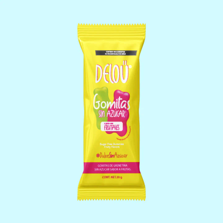 Delou- Gomitas sin azúcar baby bag