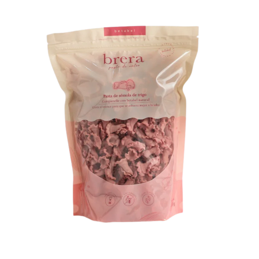 Brera- Pasta campanelle de betabel
