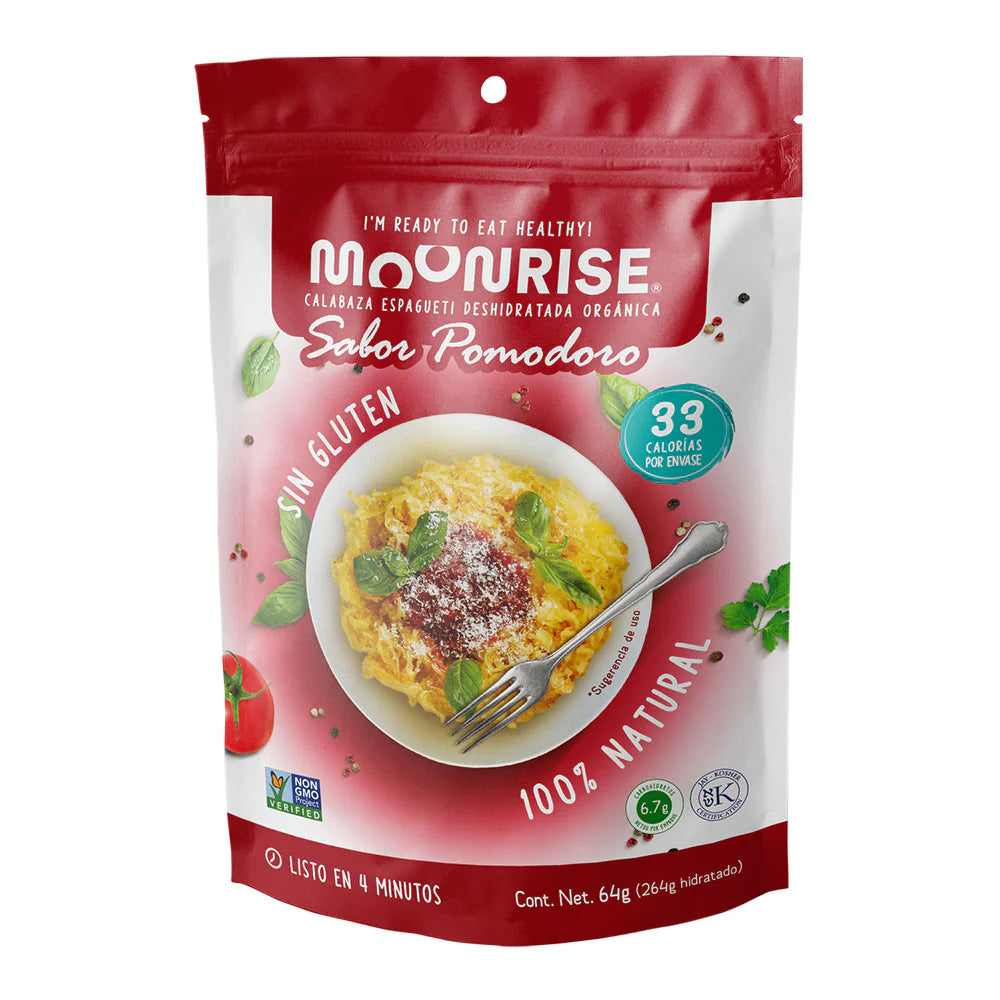 Moonrise- Espagueti de calabaza pomodoro