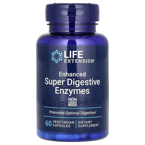 Life extension- Super enzimas digestivas 140mg 60 cápsulas
