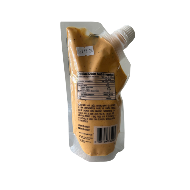 I need chipotle- Aderezo de mayonesa+chipotle