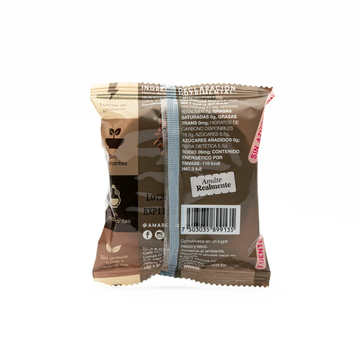 Amarea - Obleas de amaranto sabor cacao