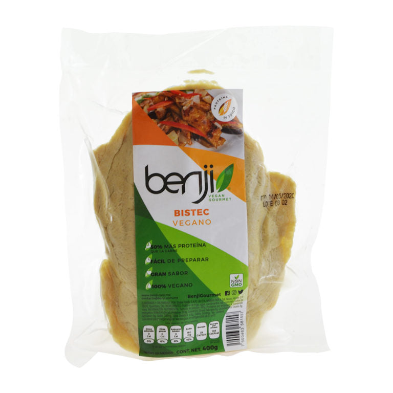 Benji- Bistec natural vegano