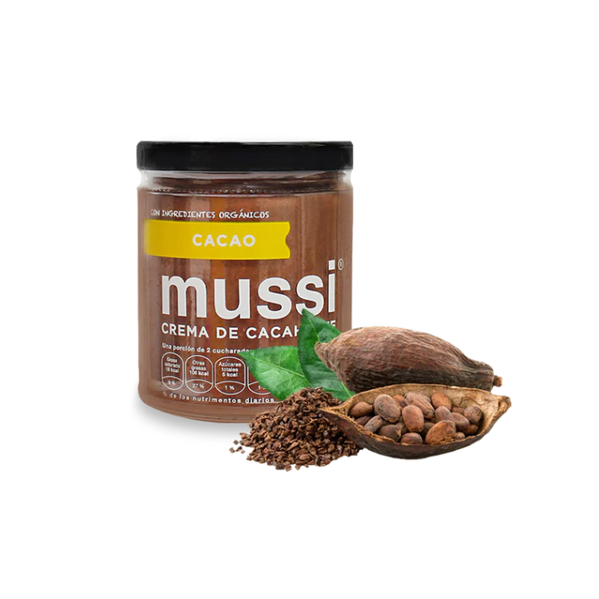 Mussi- crema de cacahuate cacao