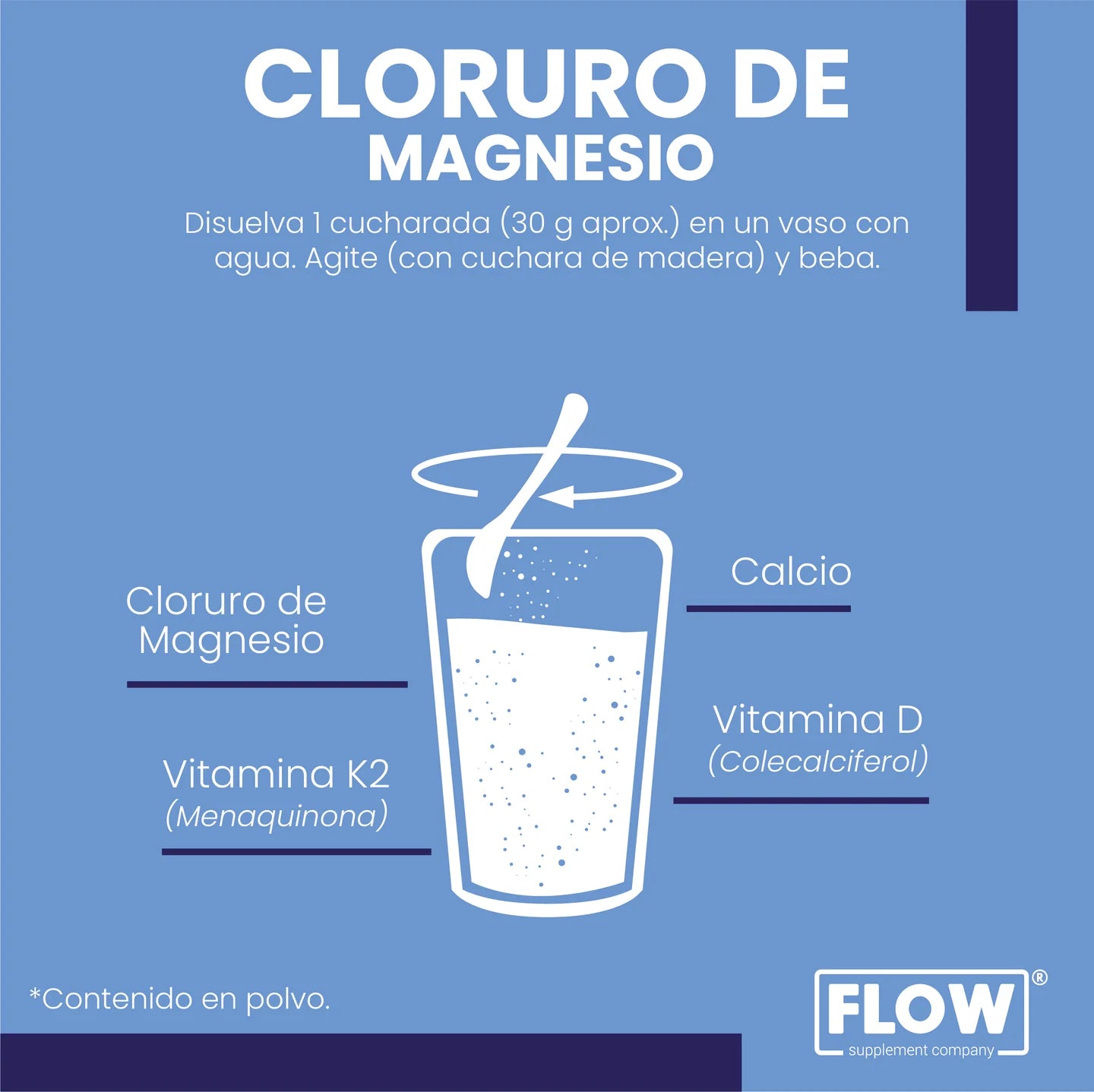 Flow- Cloruro de magnesio en polvo