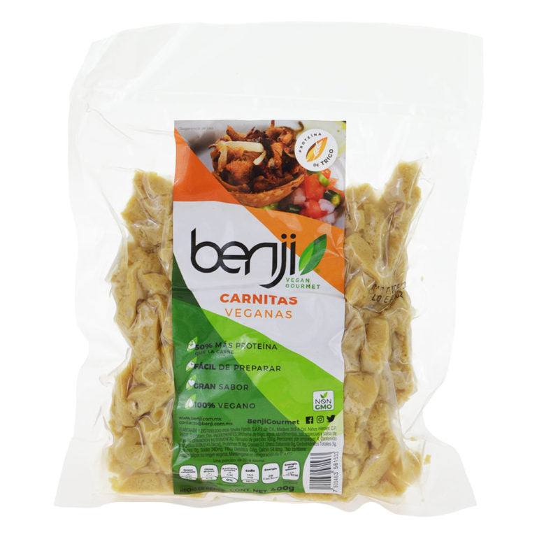 Benji- Carnitas veganas