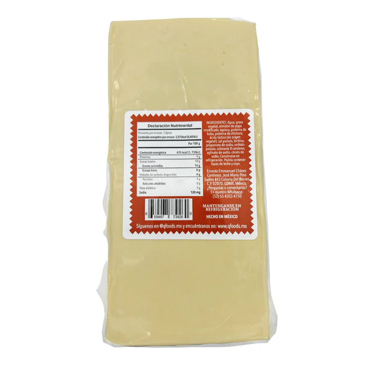 Q-Foods Queso chihuahua vegano