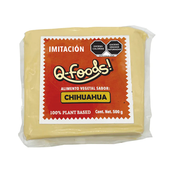 Q-Foods Queso chihuahua vegano