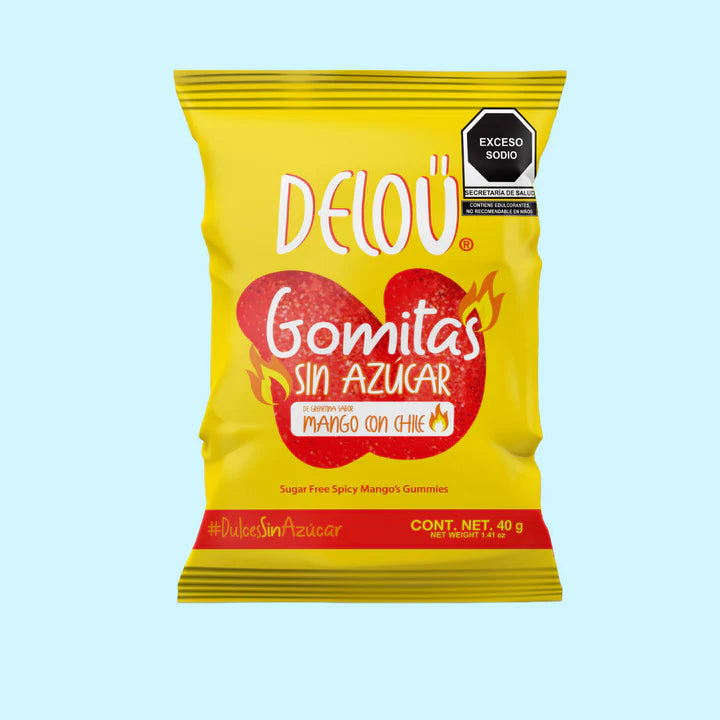 Delou- Gomitas sin azúcar enchiladas