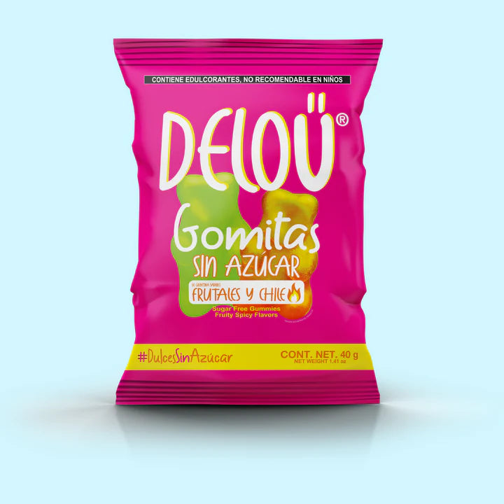 Delou- Gomitas sin azúcar enchiladas
