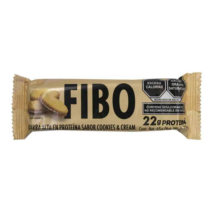 Fibo bar- Barra de proteína sabor cookies&cream
