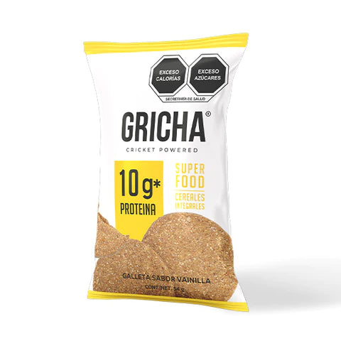 Gricha- Galletas integrales con proteína.