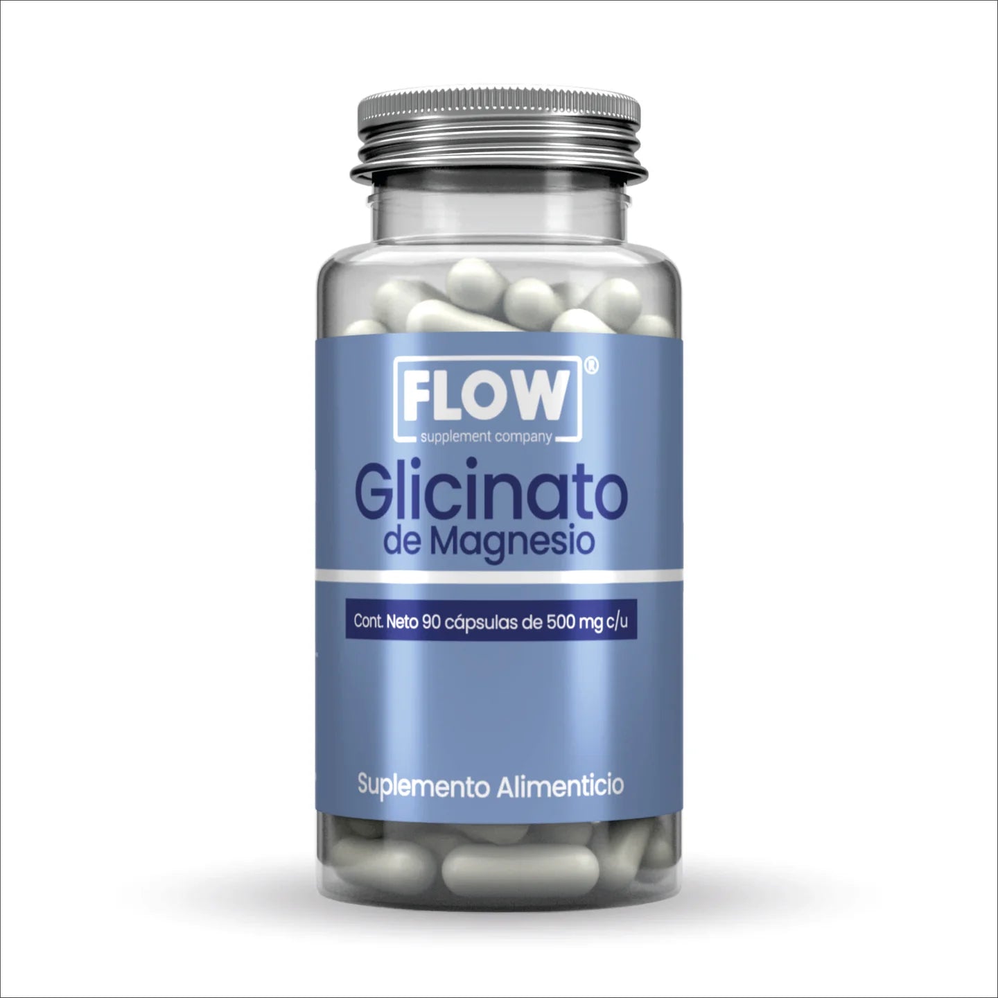 Flow- Glicinato de magnesio cápsulas