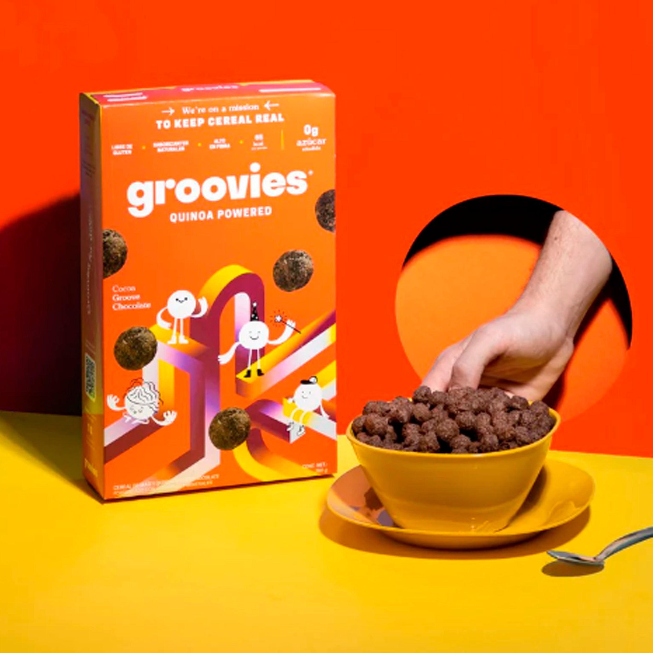 Groovies- Cereal de quinoa