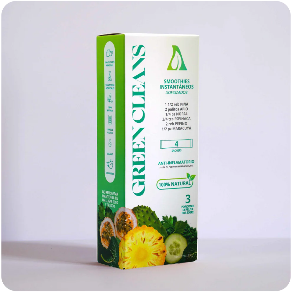 Amorasana- Jugo natural liofilizado (Green Cleans)
