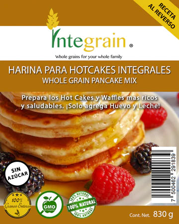 Integrain- Harina para hotcakes integrales