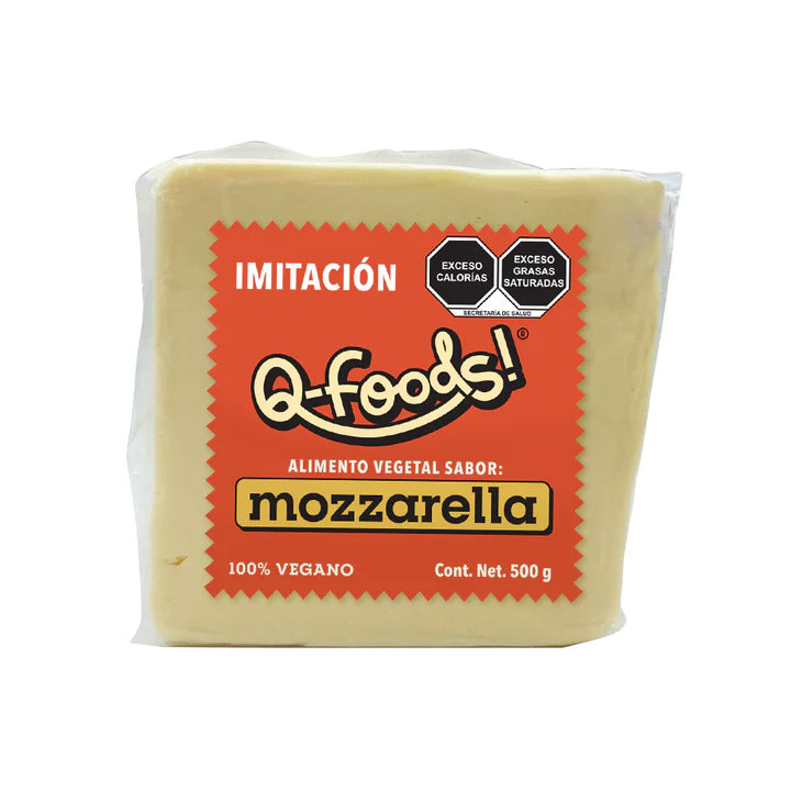 Q-Foods Queso mozarella vegano