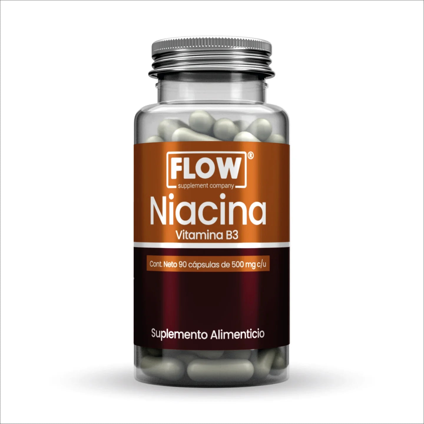 Flow- Niacina (B3) cápsulas