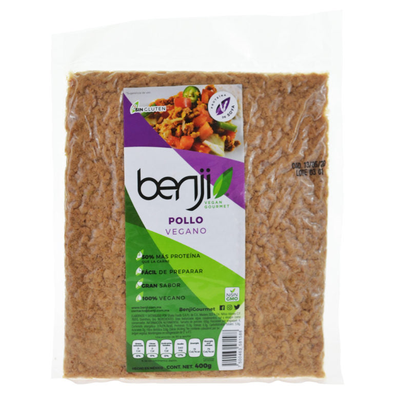 Benji- Pollo natural vegano