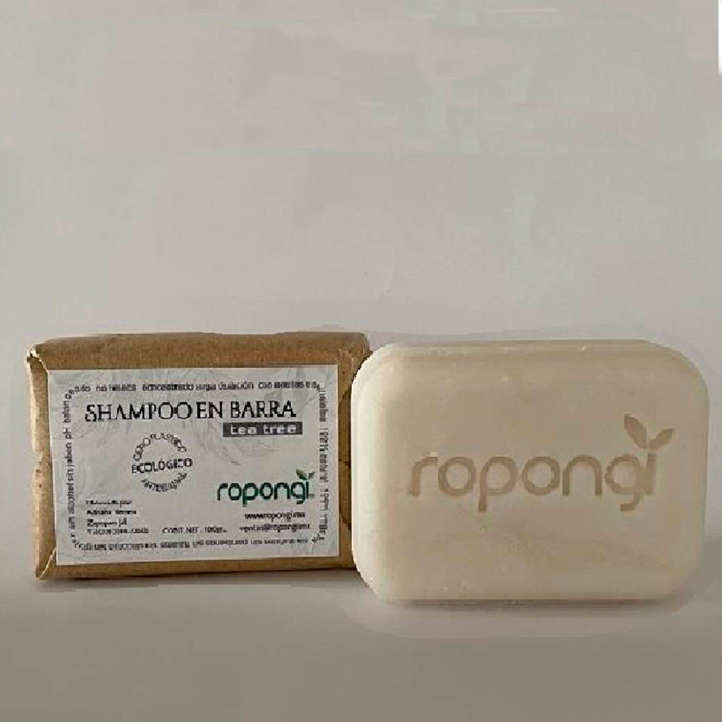 Ropongi- Shampoo sólido con tea tree