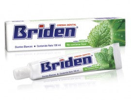 Briden- Pasta de dientes sin fluor