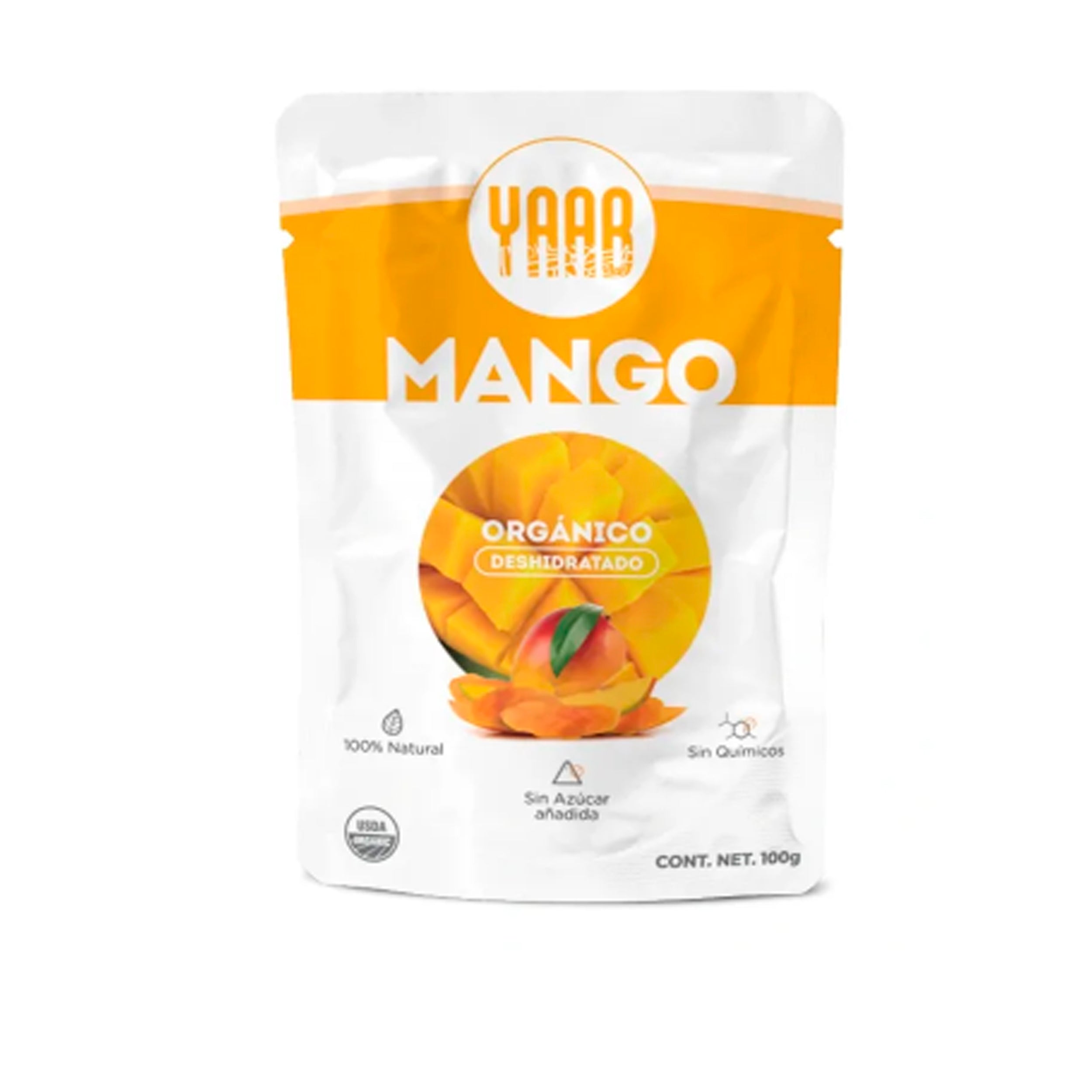 Yaab- Mango deshidratado orgánico