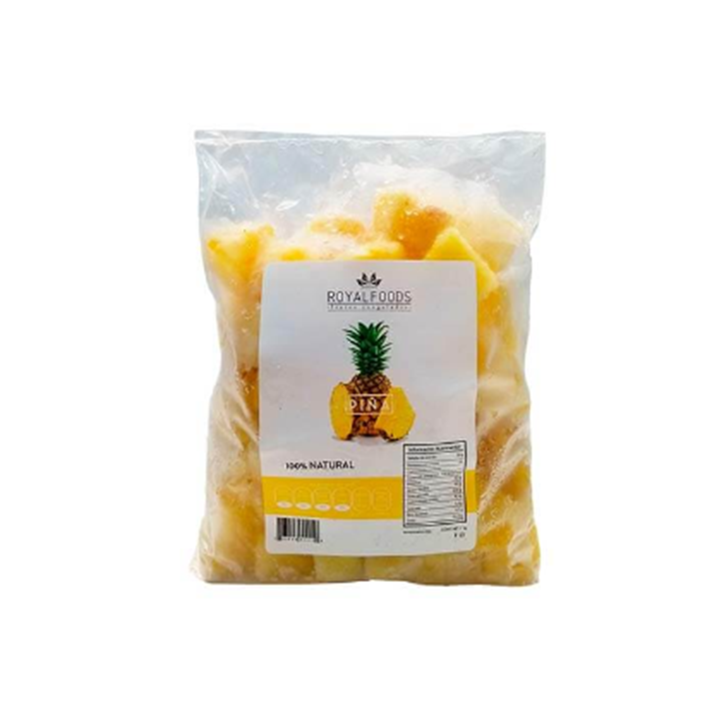 Royal foods- Piña congelada 1kg