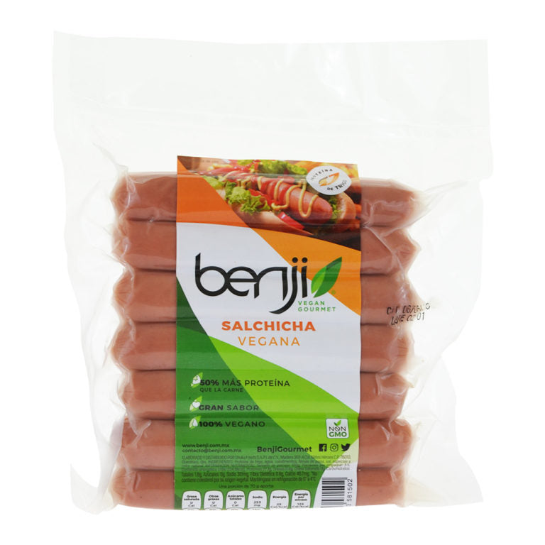Benji- Salchicha vegana