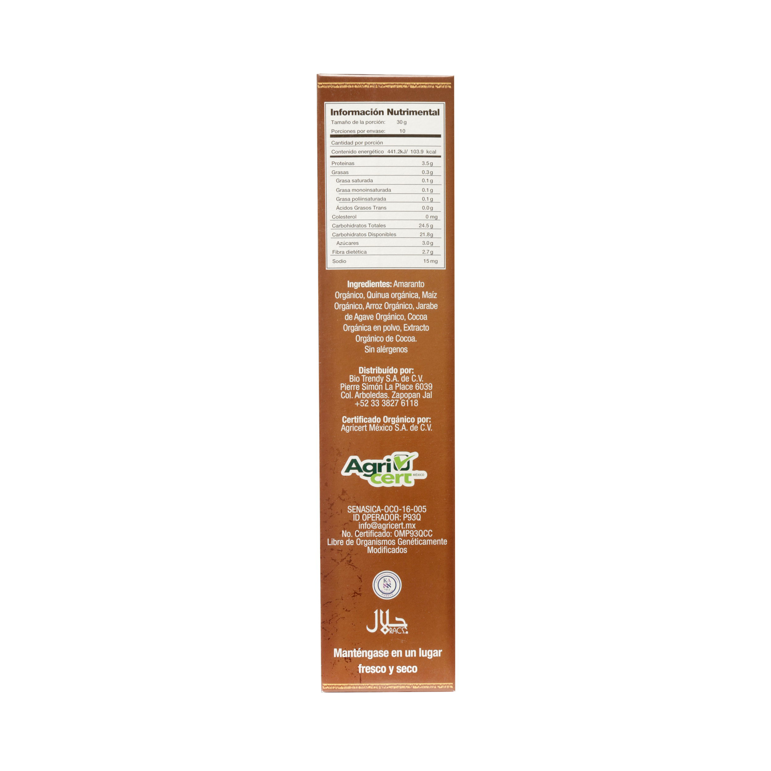 Vivente - Cereal grains for you chocolate 325 G