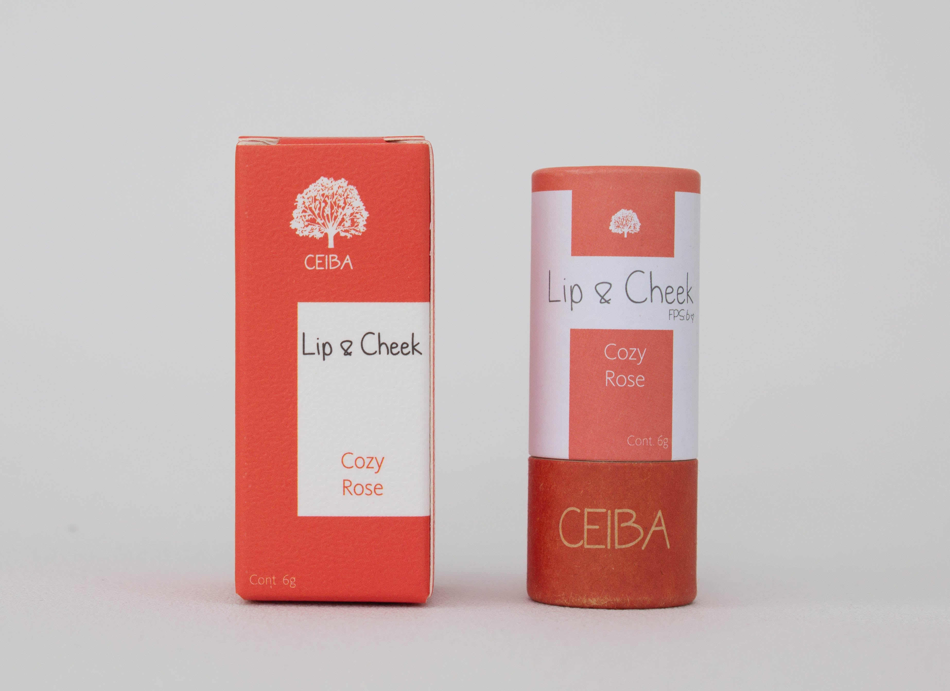 Ceiba- Bálsamo lip & chick cozy rose