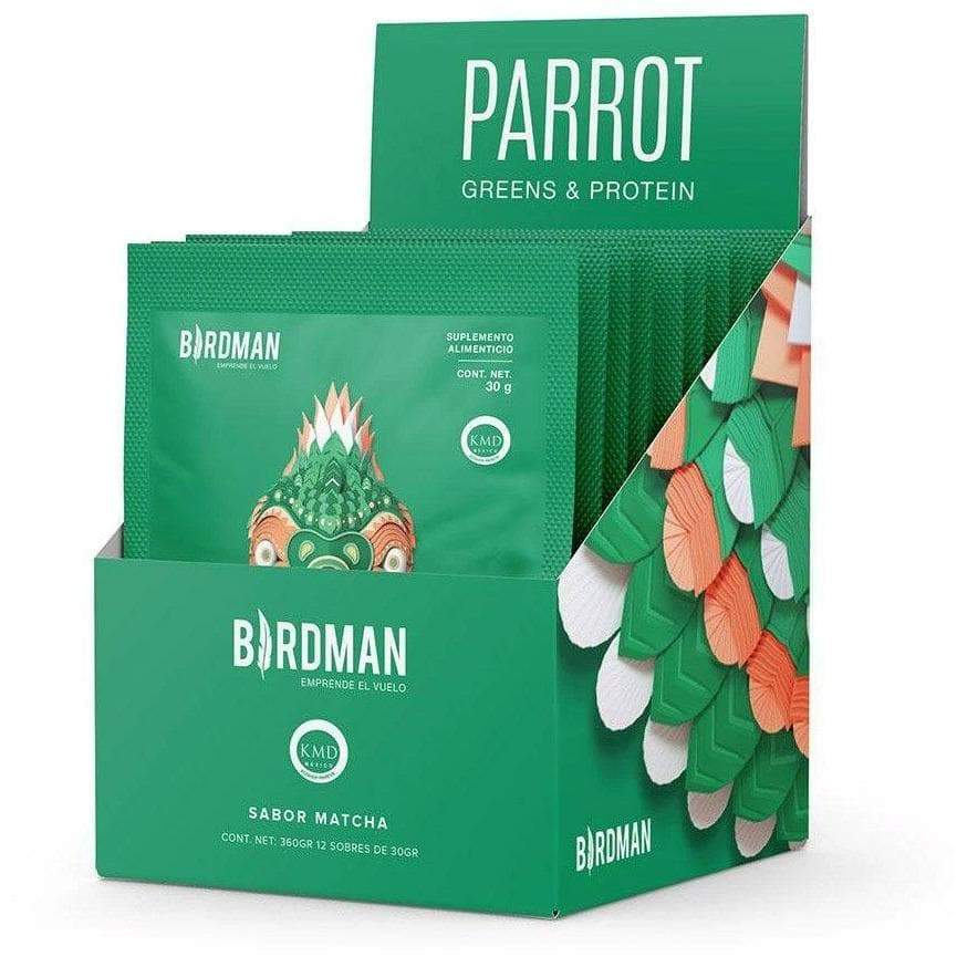 Birdman -Proteína parrot matcha sobres 30 G