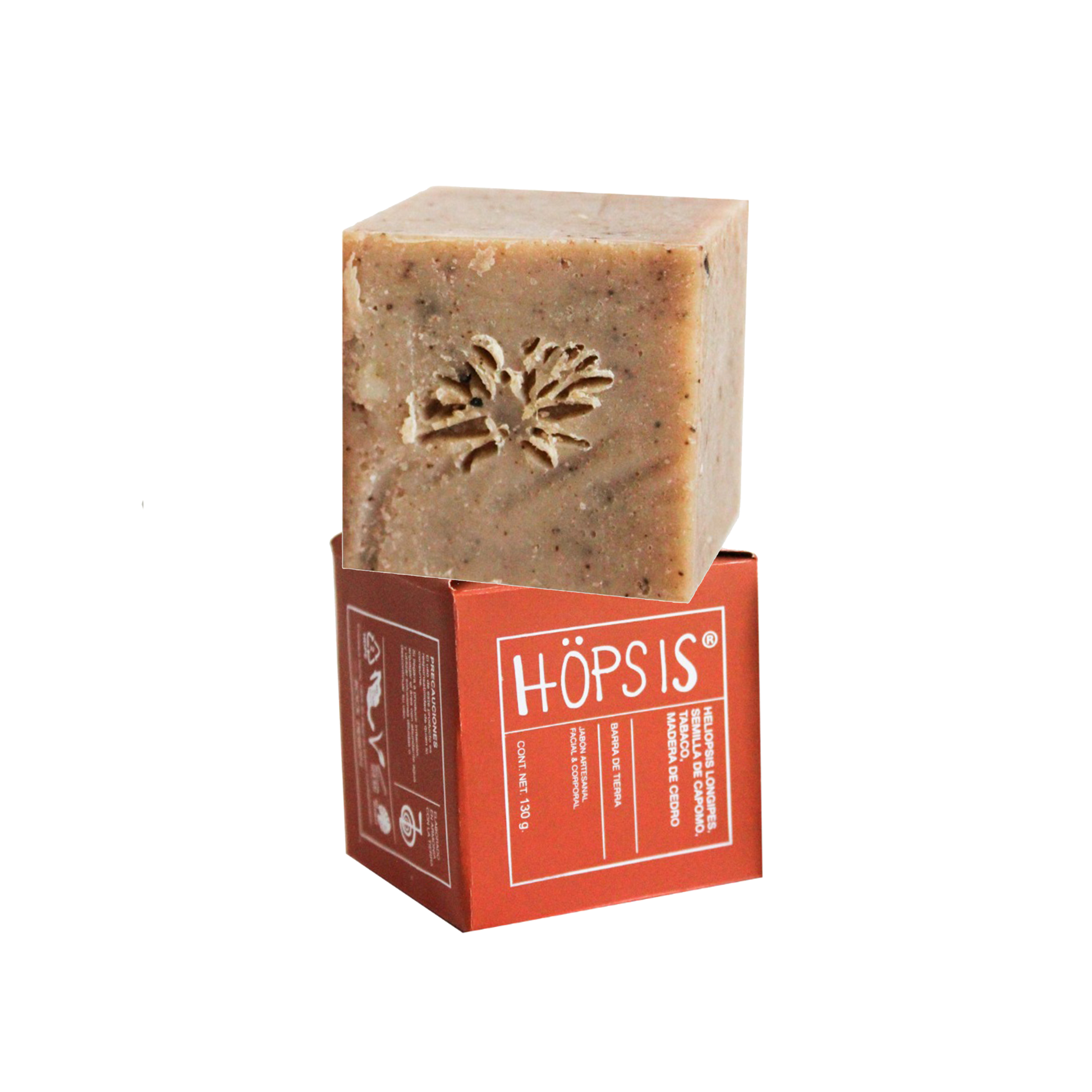 Hopsis - Jabón barra tierra 130 G