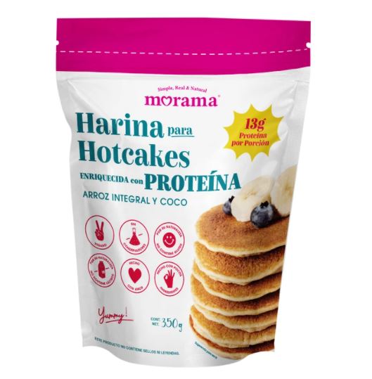 Morama -Harina para hotcakes con proteína 400 G
