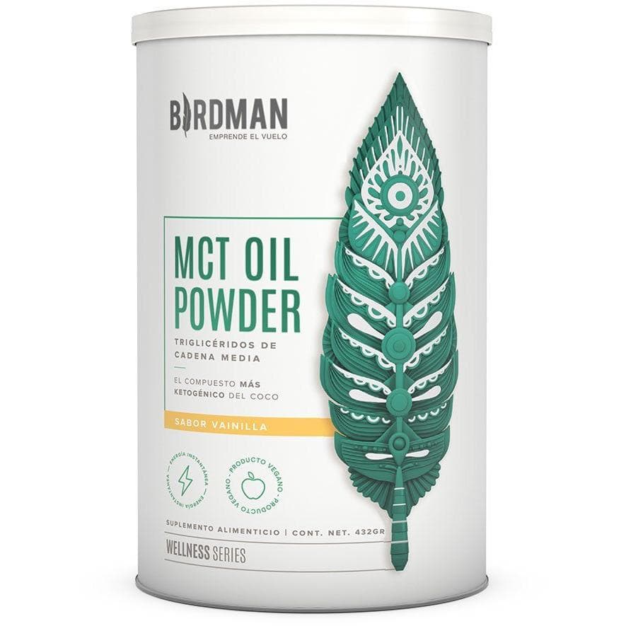 Birdman -MCT oil powder vainilla 432 G wellnes