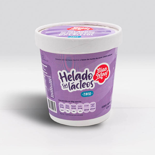 Ciao moo -Helado taro 470 Ml